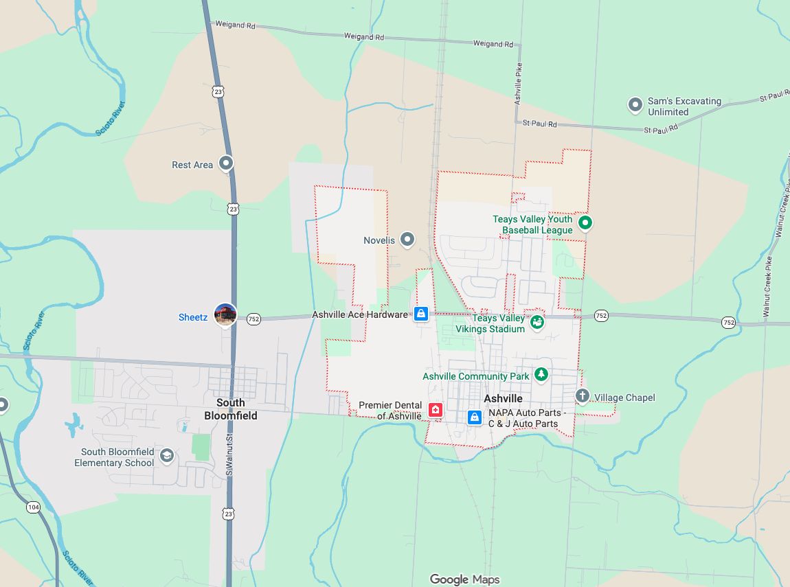 Precision Garage Door Service® of Ashville map