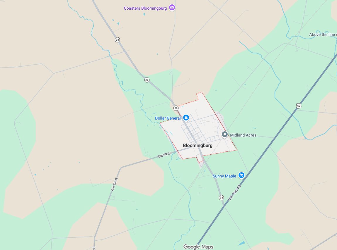 Precision Garage Door Service® of Bloomingburg map