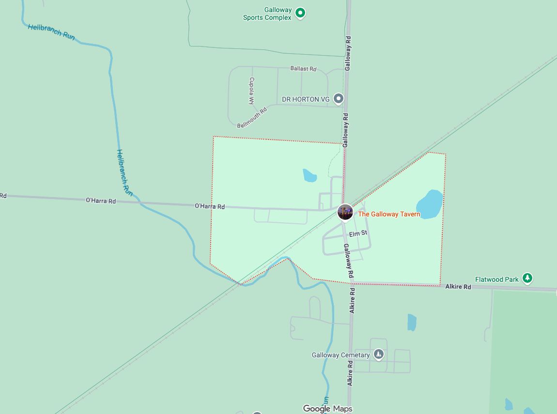 Precision Garage Door Service® of Galloway map