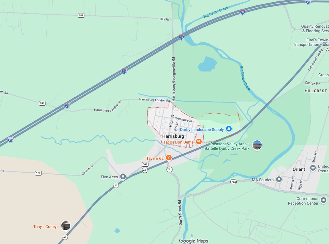 Precision Garage Door Service® of Harrisburg map