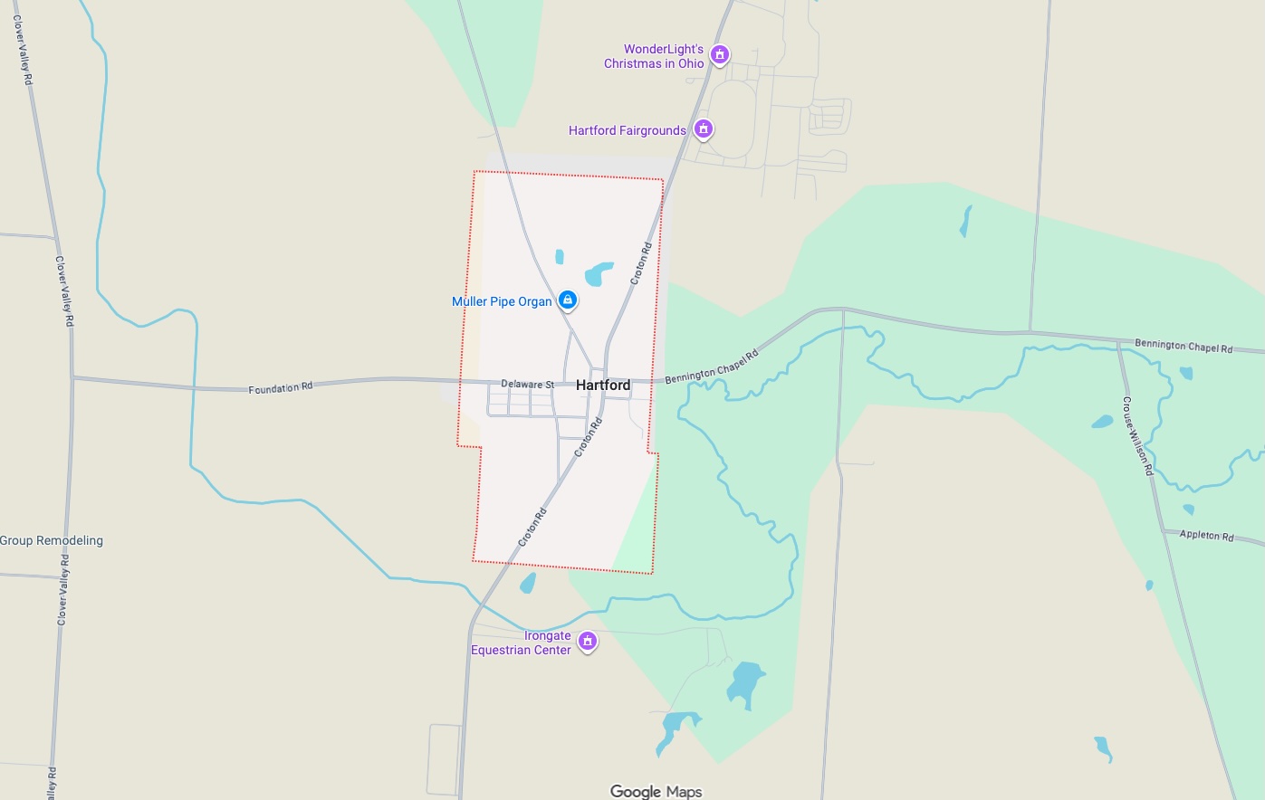 Precision Garage Door Service® of Hartford map