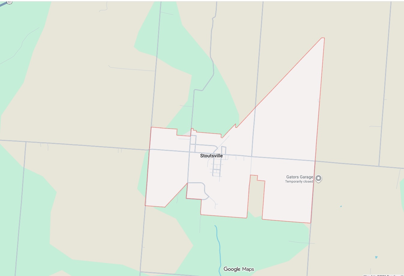 Precision Garage Door Service® of Stoutsville map