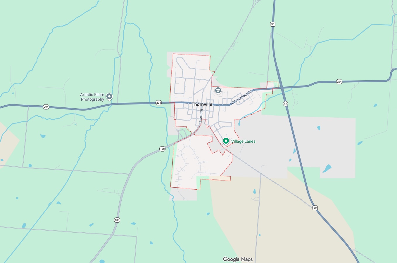 Precision Garage Door Service® of Thornville map